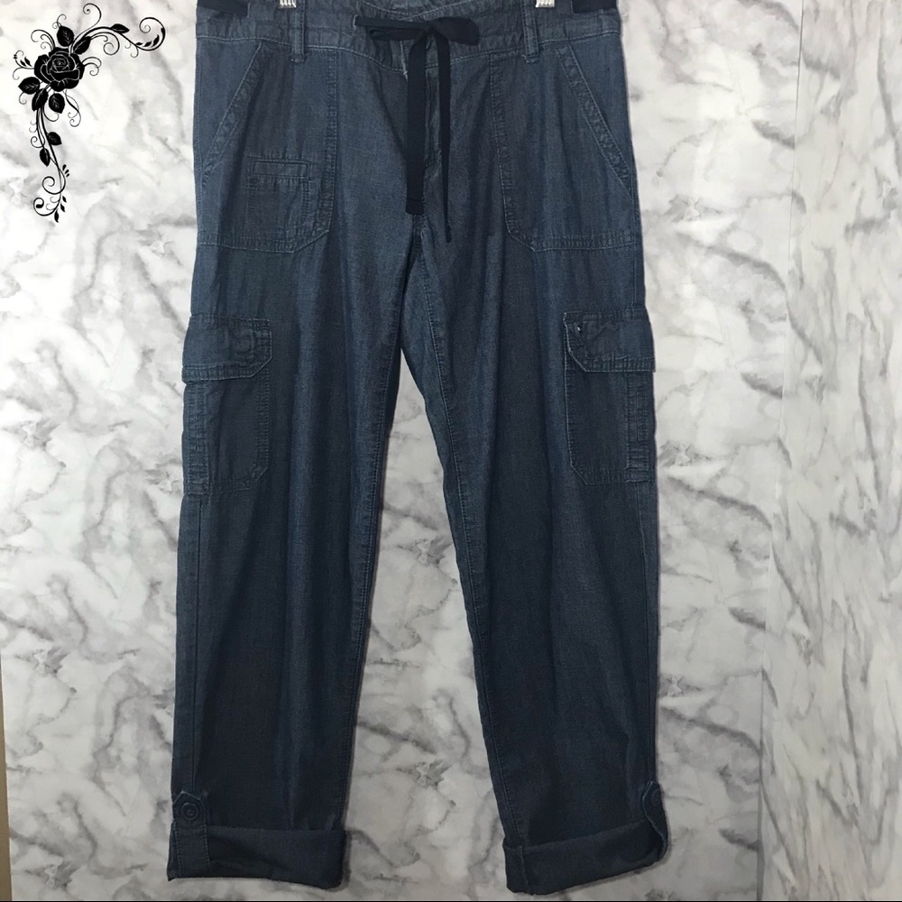 Tommy Hilfiger Adjustable Cargo Jean Pants